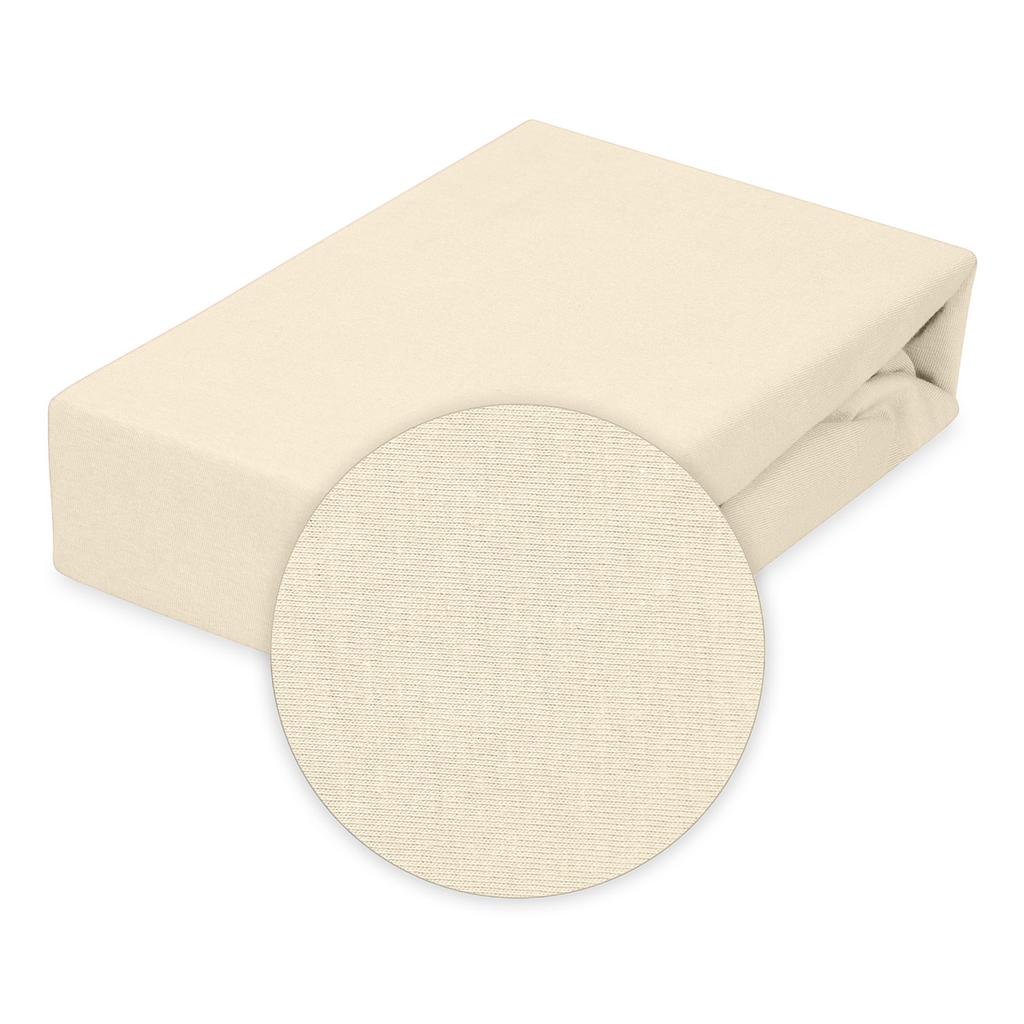 Jersey fitted sheet 70x140x10