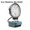 Для аккумулятора Makita BL1830 18V Рабочий фонарь Светодиодный фонарик Для инструмента Dewalt DCB200 Лампа Прожекторы