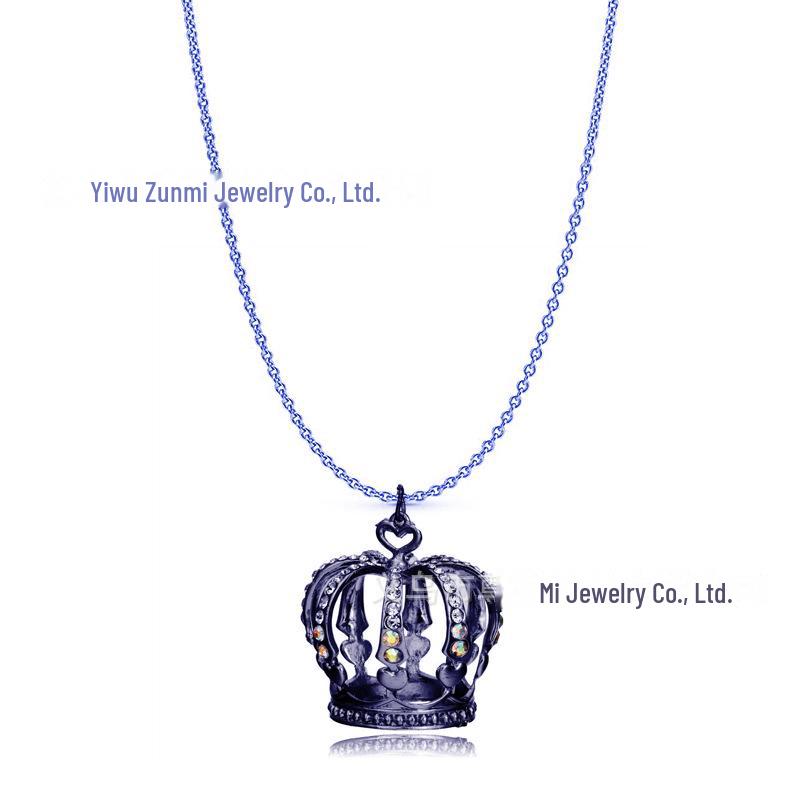 Crown Rhinestone Fashion Keychain Pendant for Bags, Cars, and Clothing