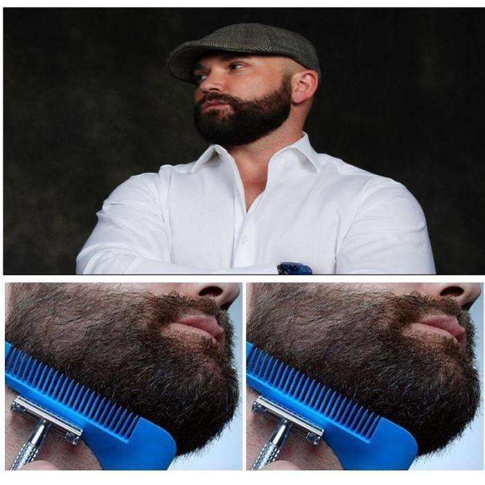 Barbe Rasage Outil Template Tool pour Lignes Parfaites & Symétrie