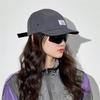Бейсболка с короткими регулируемыми полями, быстросохнущая кепка Snapback, дышащая женская шляпа от солнца, уличная одежда