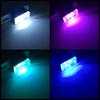 RXZ 1PC car mini usb led Atmosphere Light For Party Ambient Automotive Portable Plug and Play  Car Decorative Interior Lamp 12V