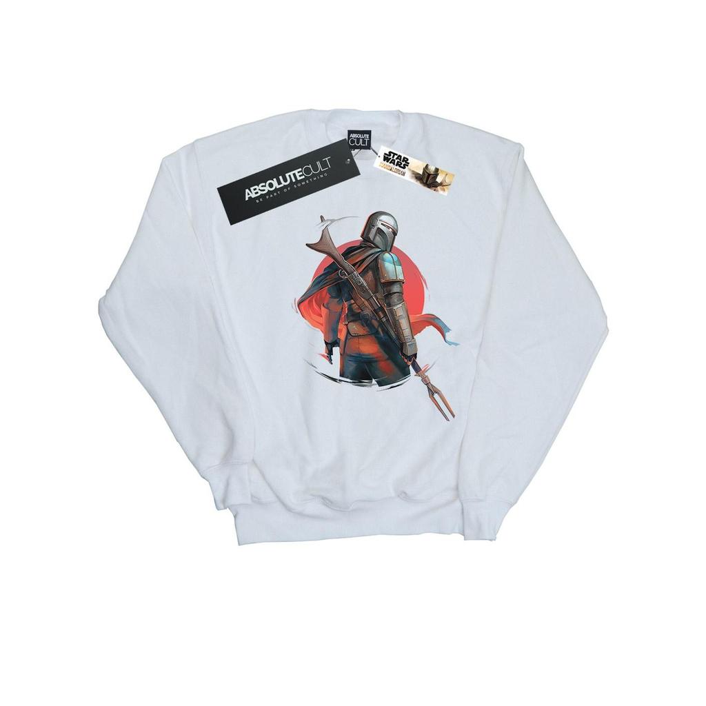 Star Wars Mens The Mandalorian Blaster Rifles Sweatshirt