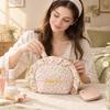 Shell Shape Toiletry Pouch Ruffle Travel Pouch Multipurpose Cosmetic Bag  Daily Use