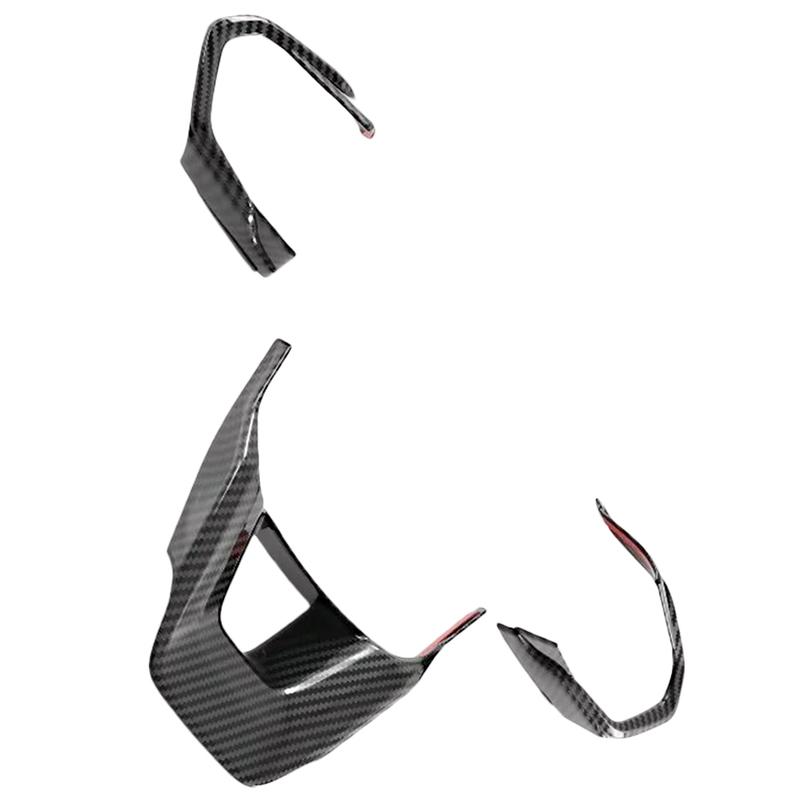 Carbon Fiber Style Steering Wheel Cover Trim For Lexus RX350 RX500h NX Car Accessories