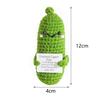 New 12 X 4cm Handmade Emotional Pickled Cucumber Gift with a Positive Card