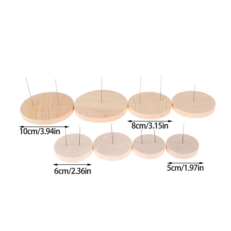 Подставка для вязаных крючком кукол с деревянной подставкой для валяния кукол-животных, идеально подходит для демонстрации войлочных животных