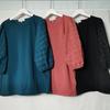 Export Original Order Leftover Stock Round Neck Pullover Shirt for Women Patchwork Chiffon Cropped Sleeves T-shirt Casual Easiest for Match Summer