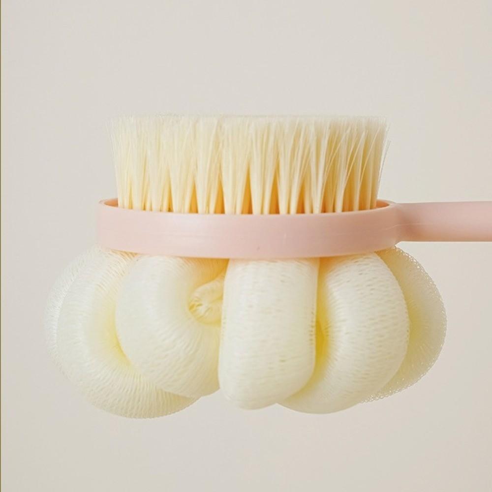 Long Handle Shower Brush Soft Bristles Back Scrubber Bath Supplies Skin Cleaning Tools Home