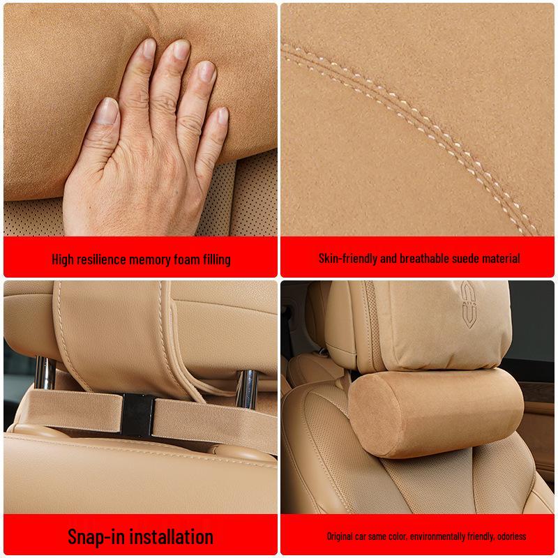 Compatible with 26 AITO M7 Models: Headrest, Lumbar, Neck, and Waist Support Pillow - Car Interior Accessory with Free Shipping