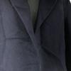 DAMA Collection Wool Cashmere 10 Percent Long Coat Outerwear Women S 7AR Navy(USED)