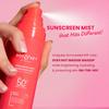 Dot & Key Strawberry Niacinamide Sunscreen Mist SPF 50+ PA+++ Lightweight Makeup Friendly Hydrating Spray 80 ml