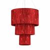 3-Tier Pendant Light Ornament Hand Woven Stage Decoration Tassel Ornament  Hotel Decorations