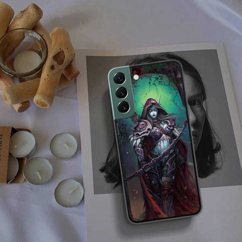W-World Of W-Warcraft Elf Phone Case For Samsung Galaxy S22 S25 Ultra S21 S10 Plus S26 Edge S20 S23 S24 FE Cover Silicone So