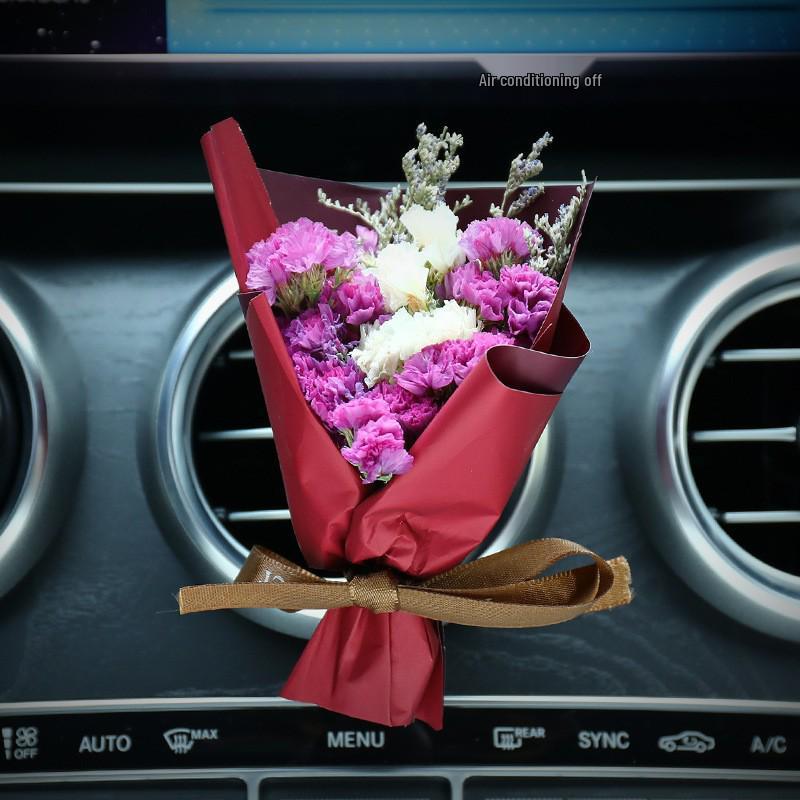 Руи Парфюм для автомобильного воздуховода: Креативный аромаклип с сухоцветами для персонализированного интерьера