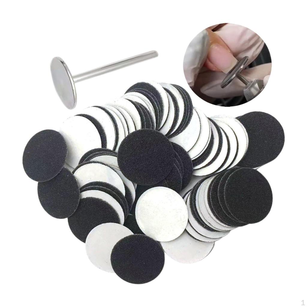 Бумажные сменные диски Самоклеящиеся диски для электрической пилки для ног Инструменты для удаления мозолей