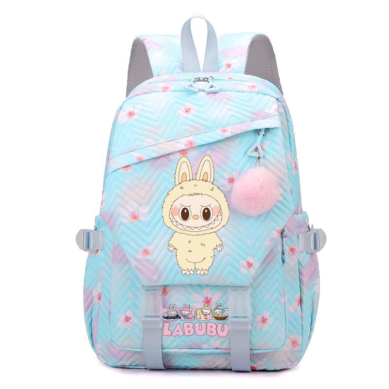 Cartoon Printed Backpack Student Kid Boy Girl Bookbag Teenger Large Capacity Waterproof Schoolbag Travel Bag Gift Mochila