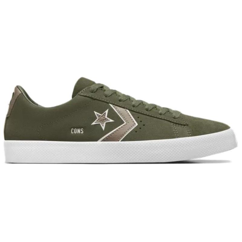 Converse Cons PL Vulc Pro Дышащие Низкие Кеды для Скейтборда Унисекс Зеленый