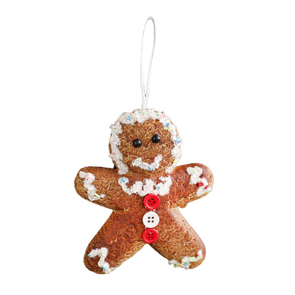 Рождественские украшения разных размеров Высокоточные формы Праздничные 3D пенопластовые рождественские украшения для елки Пряничный человечек для праздника