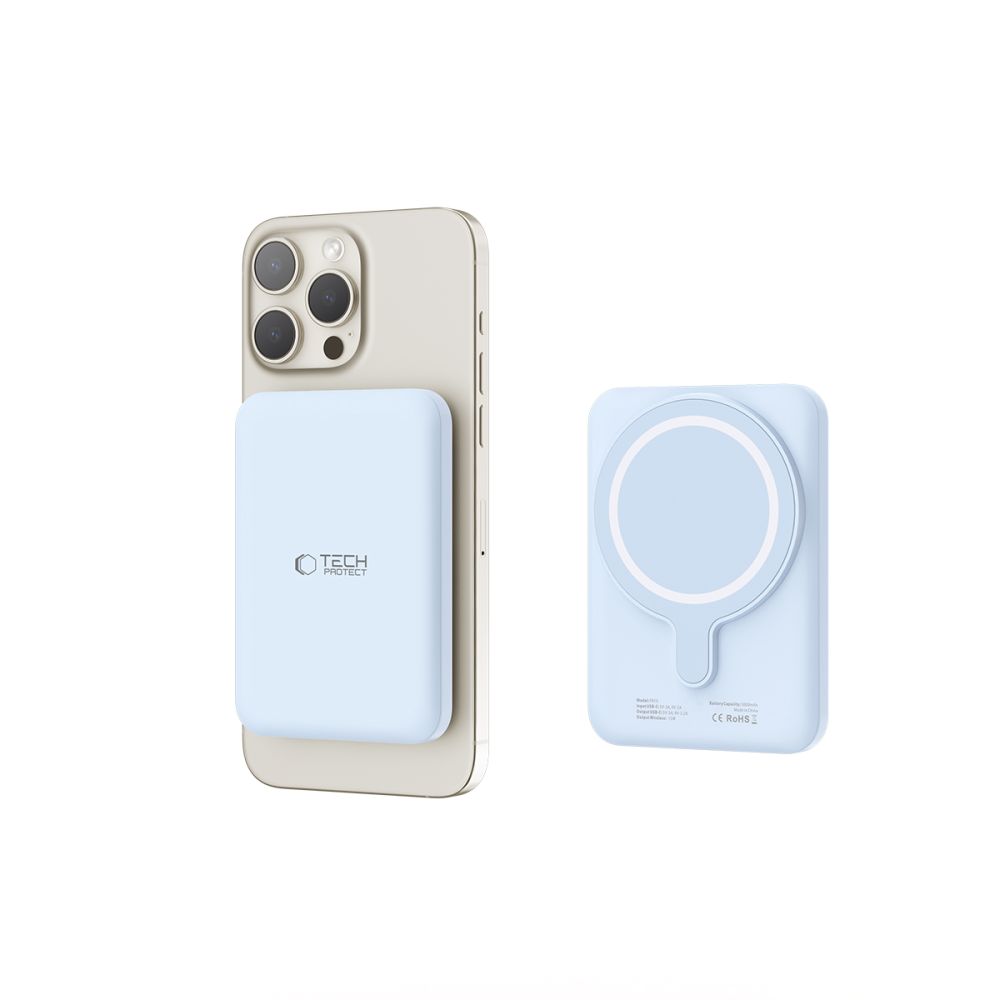 Tech-Protect Pb10 Lifemag Magsafe Power Bank 5000Mah Blue