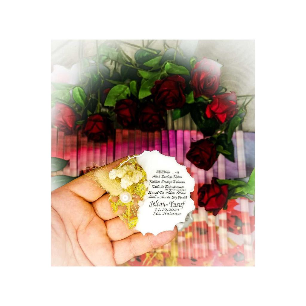 Свадьба, помолвка, обрезание, магнит на холодильник для особых случаев Магнит (В каждом заказе будет 25 штук.)