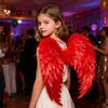Angel Wings for Kids Girls Fairy Feather Wings Costume Fancy Party Dress Up Accessories for Halloween Cosplay Party
