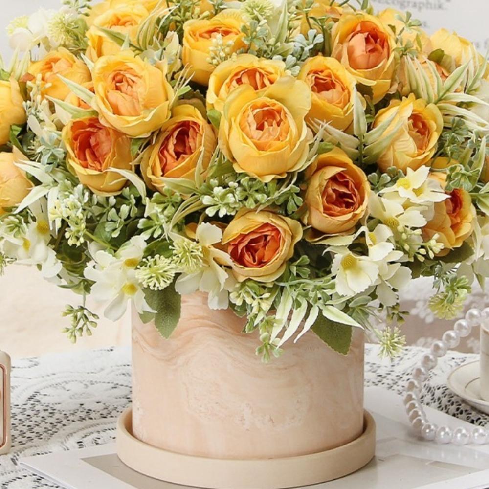 Landscape Imitation Flowers 30cm Fake Flowers Beautiful Grass Modeling  Spring