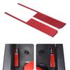 Red Carbon Fiber Emergency Door Lock Switch Sticker Trim For Corvette C8 -25