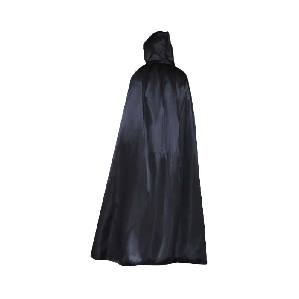 Mopping Halloween Cloak Solid Color Costume Cosplay Cape Reusable Witch's Cloak  Kid