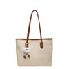 2025 New PU Women's Bag Cute Pendant Handbag Messenger Bag Large Capacity Shoulder Bag Zipper Model