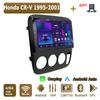 Android Carplay автомобильное радио для Honda CR-V 1995-2001 мультимедийный проигрыватель головное устройство стерео GPS навигация BT WIFI 4+64 ГБ