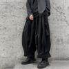 2024 Streetwear Men Harem Pants Men High Street Black Wide-Leg Trousers Hip Hop Jogging Pants Male Cargo Pants Oversized