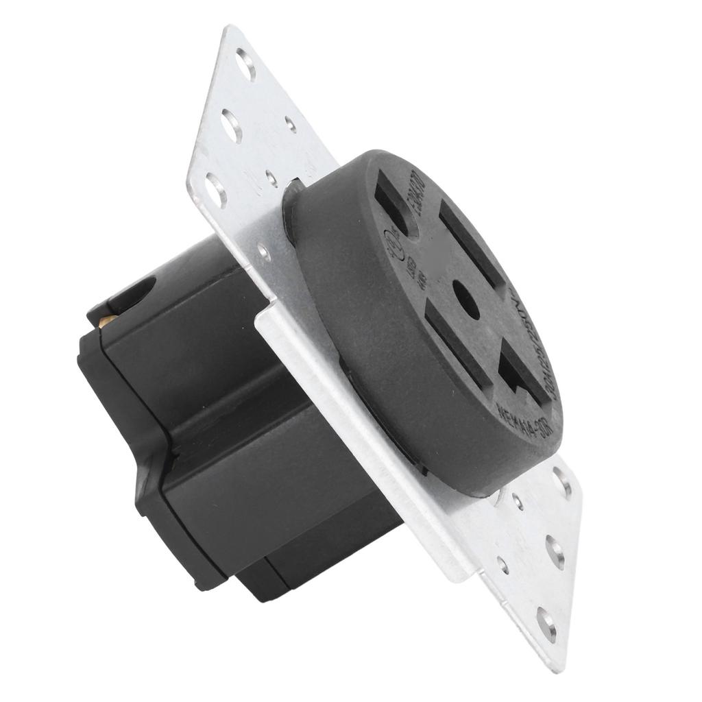 Промышленная розетка с 4 отверстиями, гнездо, разъем питания, стандарт США, 30 А, 125 В/250 В