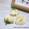 Искусственные головки цветов пиона и розы для дома, украшения торта, фотографии и свадебных принадлежностей