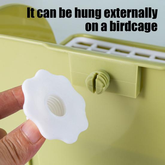 Автоматическая ванна для птиц с насосом, большой фонтан для душа в виде попугая, кран для ванны в виде попугая для домашних птиц, кореллы, волнистого попугайчика, неразлучника