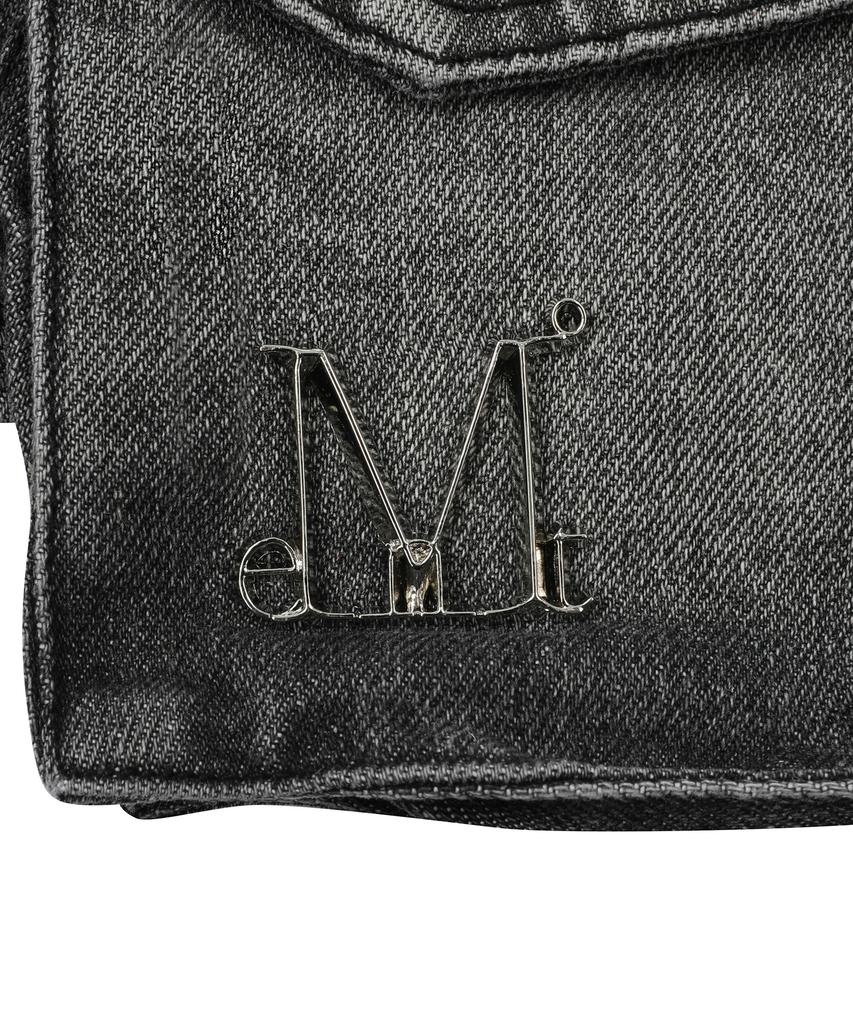 Mucent Delve Bag Leather Cargo Denim Skirt