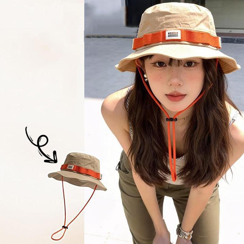 Summer Sunscreen Bucket Hat for Men Women Japanese Wide Brim Sunshade Panama Cap Unisex Camping Hiking Outing Basin Hats