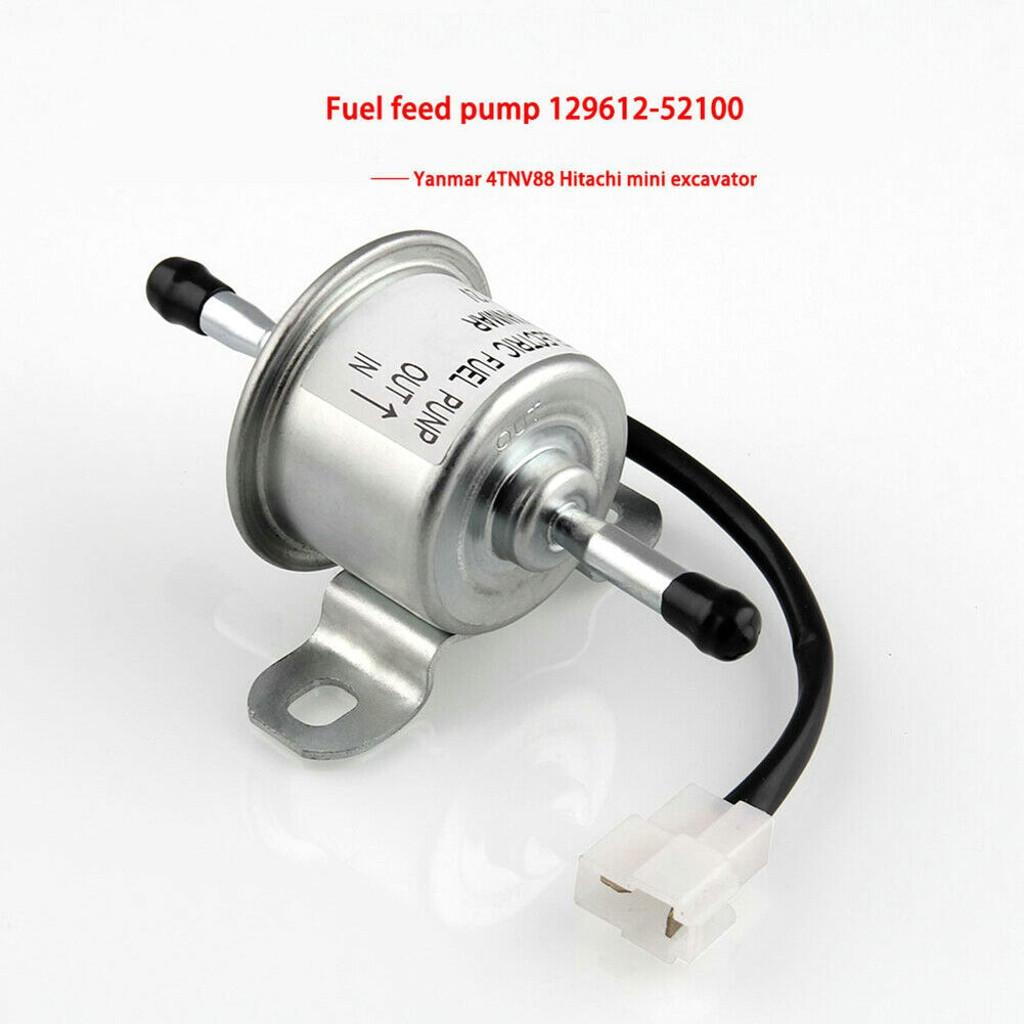Электронный насос подачи топлива 129612-52100 ДК 12В для штрафа Янмар 4ТНВ88 3ТНВ88