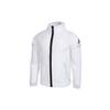 Wb Light Logo Printed Woven Hooded Jacket Men Jacket White FI8758