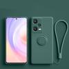 Силиконовый чехол-ремешок для Xiaomi Redmi Note 12 13 11 10 Pro Plus 12S 8 8T 11S 9A 9i 9C 10C 12C противоударный чехол-держатель с кольцом