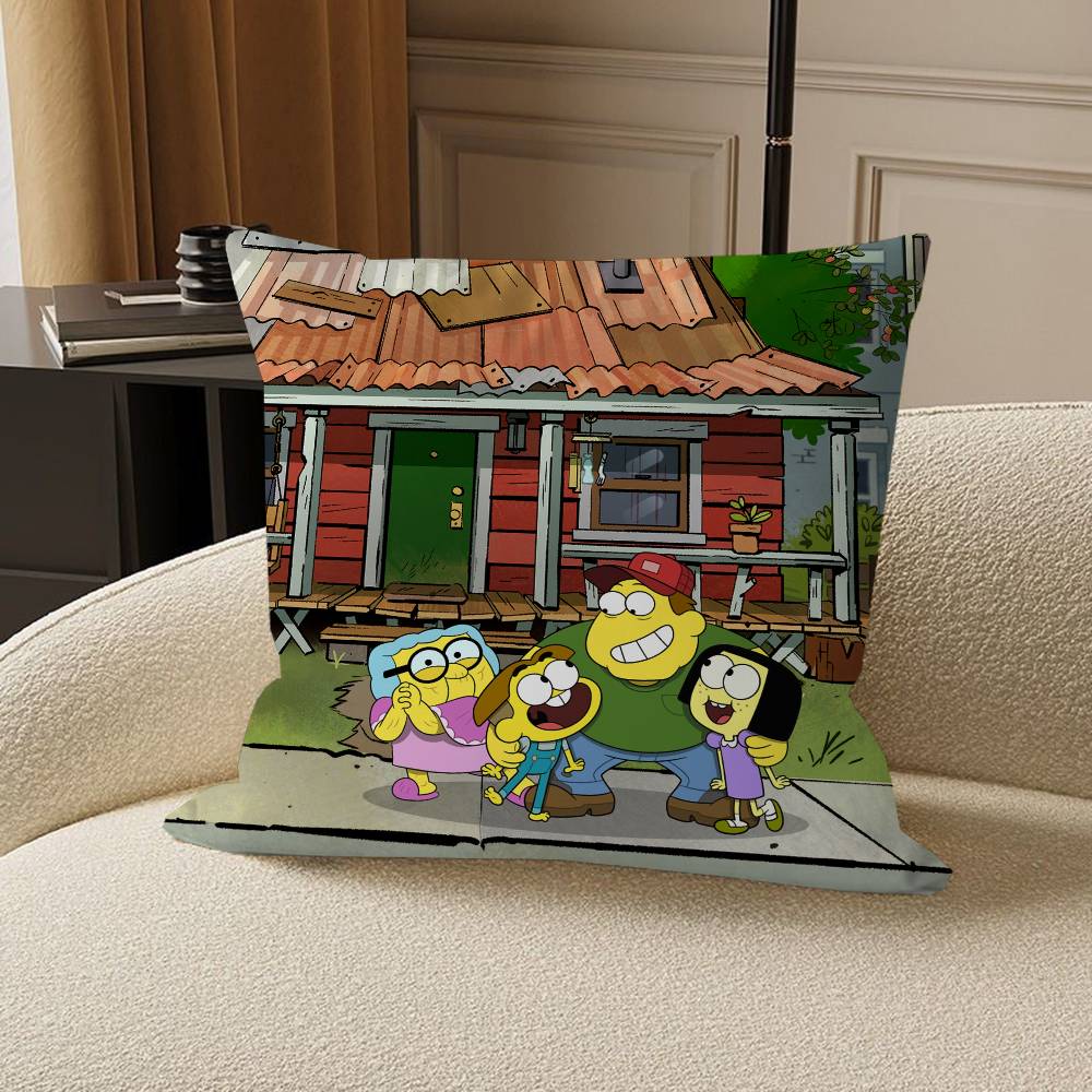 B-Наволочка Big City Greens, чехол для диванной подушки, украшение для дома, комнаты, детский подарок