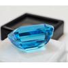 Beautiful Emerald Swiss Blue Topaz Natural 18-19 Ct Loose Gemstone