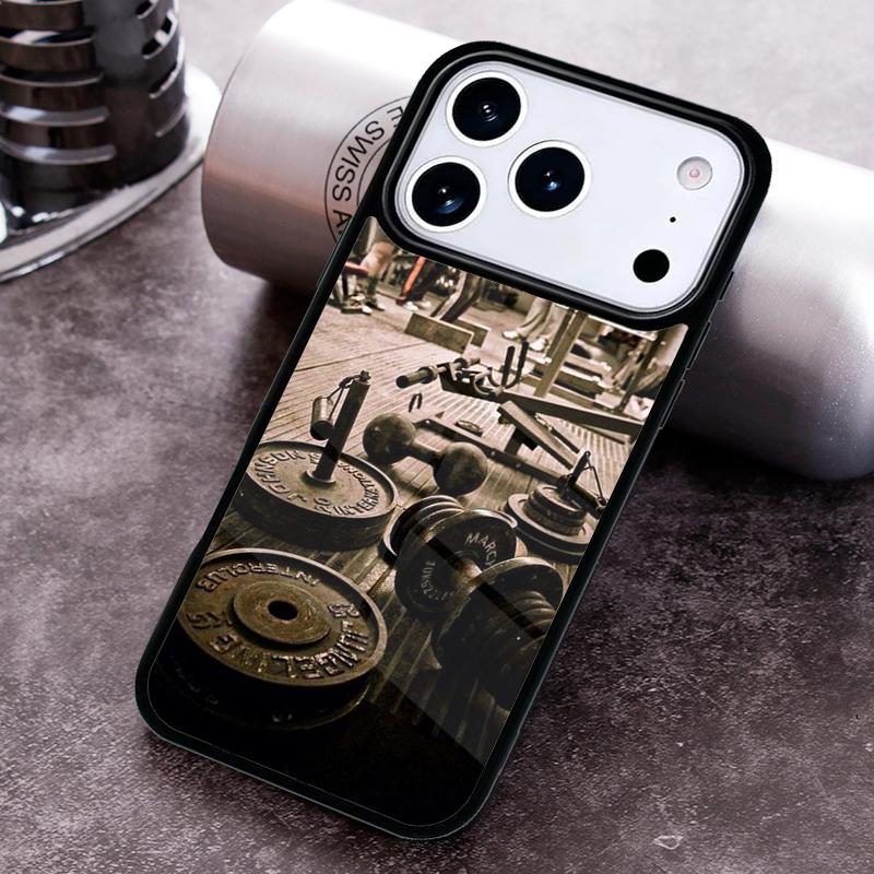 Чехол для телефона Bodybuilding Gym Fitness для iPhone 17 16 15 14 13 12 11 Pro Max Plus 17Air Мягкий силиконовый чехол