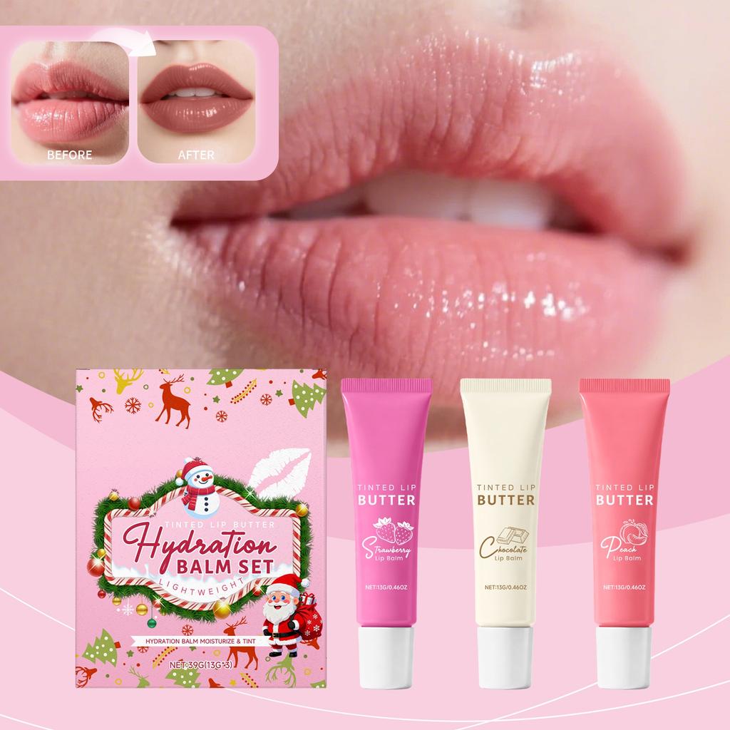 Набор цветных бальзамов для губ обеспечивает длительное увлажнение, имеет несколько вкусов, увлажняет сухие губы и дарит длительный комфорт.