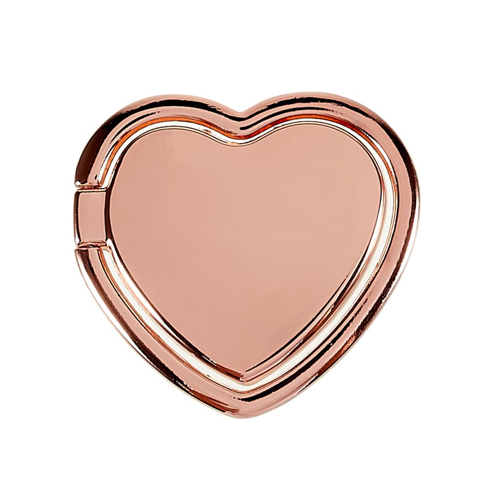 Держатель для сотового телефона в форме сердца с вращением на 360 градусов, подставка для пальца, металлический держатель для телефона