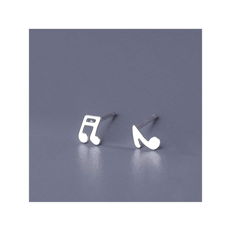 Simple Stud Earrings Ladies Silver 925 Silver Compatible with Metal Allergies Small Cute Earrings Birthday Mother's Day Anniversary Christmas Gift