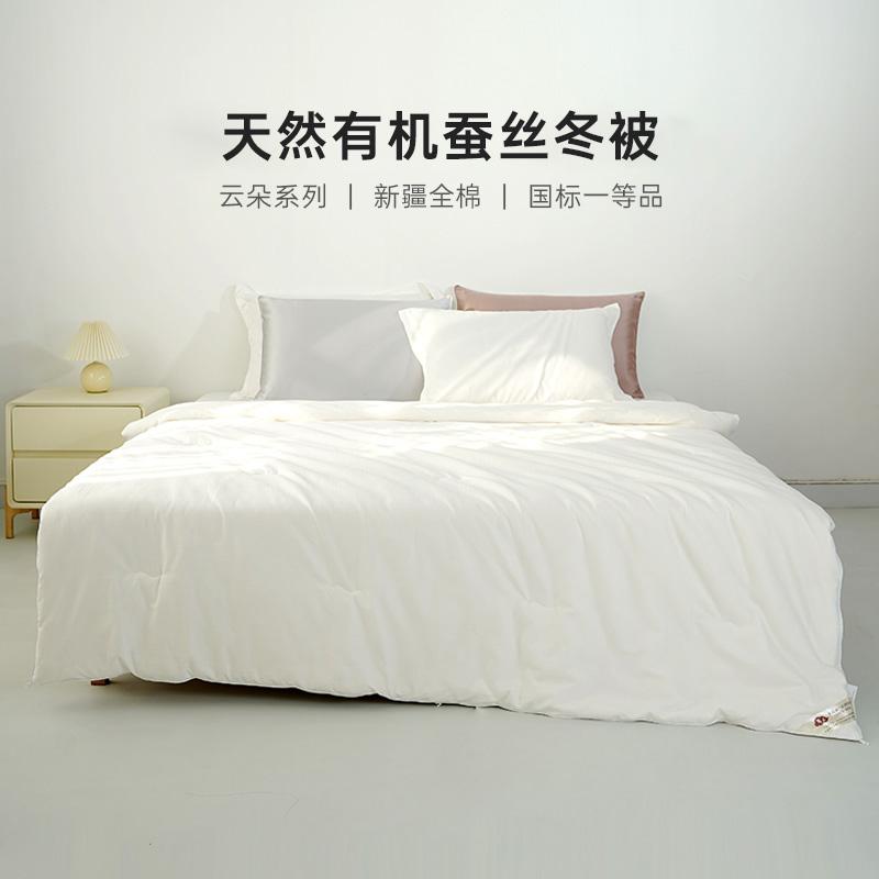 Organic 100% Silk Quilt
