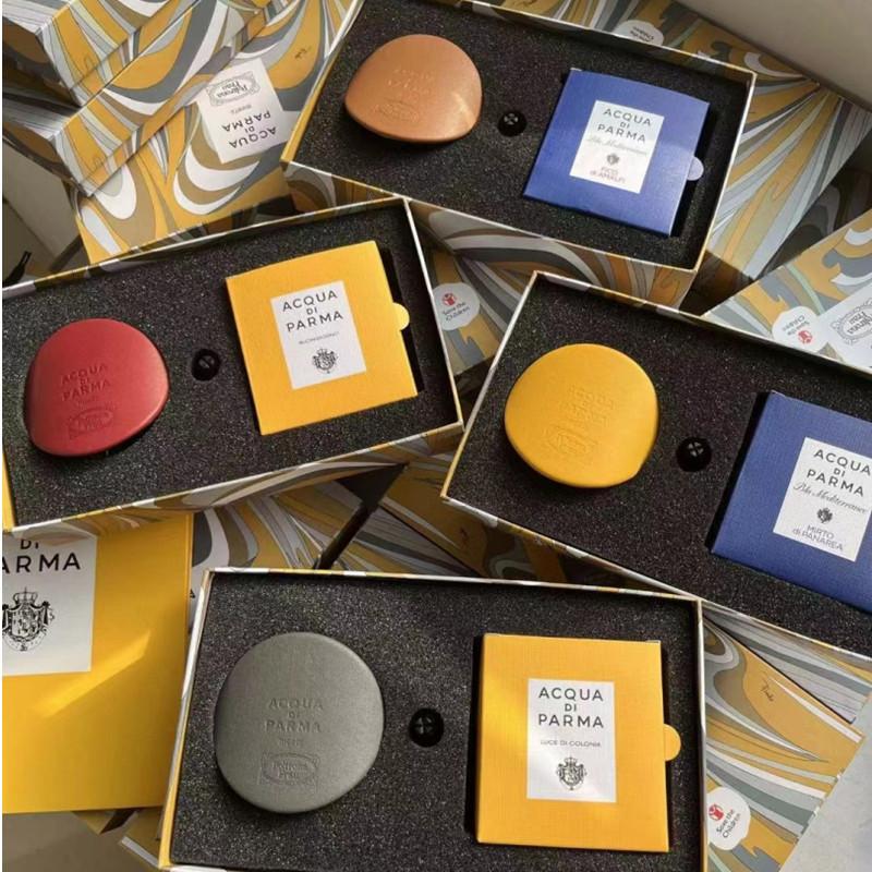 Высококачественный брендовый набор диффузора-расширителя для ароматизации автомобиля, 4 аромата, долговечный, натуральный, в подарочной коробке для женщины и