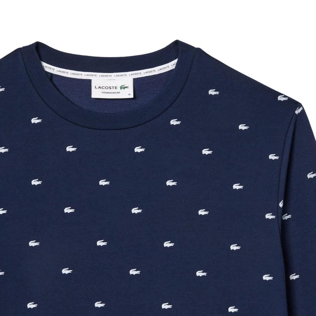 Lacoste Mens Logo Lounge Sweatshirt