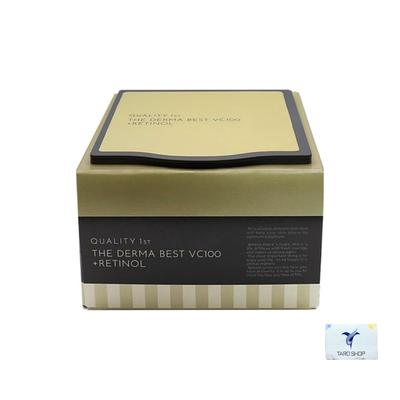 Качество 1-е The Derma Best VC100 Plus Ретинол 20 Листов Качество 1-е Маска-патч для лица Витамин С Включает Оригинальный Карманный Золотой Маска, Высококонцентрированная